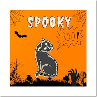 Spooky Boo! Posters and Art